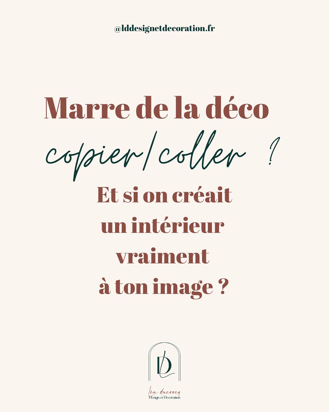 Et si on arrêtait de copier-coller les tendances ? . Ici pas…
