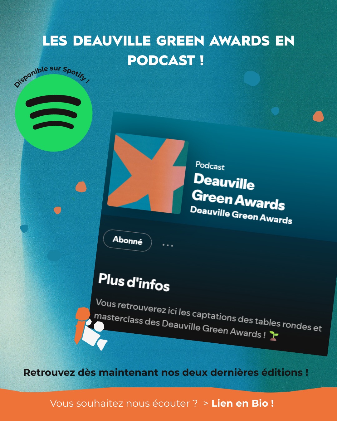 Vous pouvez désormais nous écouter sur Spotify ! 🎵À la maison, en cuisine, pendant vos cou....