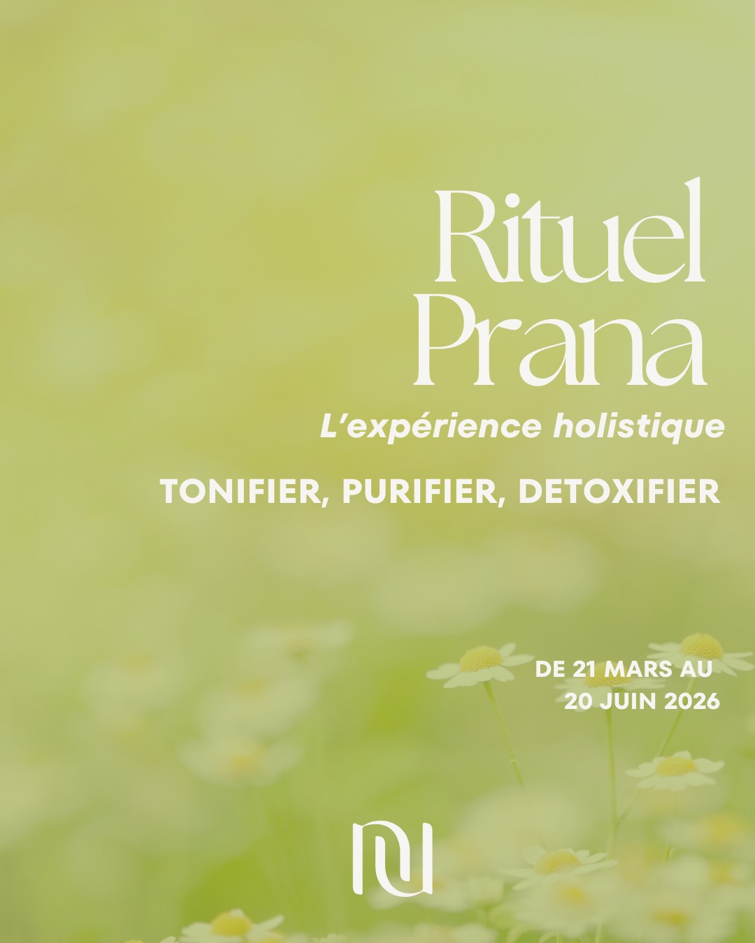 Rituel Prana - l'expérience holistique du printemps.
Après l'hiver, votre corps réclame légèreté et vitalité.
"Prana" signifie énergie vitale : celle qui circule en vous et vous fait vous sentir pleinement alignée.
🌿Un temps de pause avant le soin pour calmer votre esprit grâce aux huiles essentielles.
🌿Brossage à sec pour exfolier et stimuler la circulation et lymphe
🌿Massage drainant pour libérer les tensions et toxines
🌿Soin du visage purifiant pour un teint lumineux
🌿Dégustation de la tisane DETOX de Soin de Soi pour prolonger les bienfaits.
Un rituel holistique pour ralentir, respirer et accueillir le renouveau.
🕒 90 min – 150 € | 2h – 189 € / rituel exclusif du 21 mars au 20 Juin 2026
Réservation sur le site internet (lien dans la bio)
UNUA
28 rue André Pujol
33600 Pessac