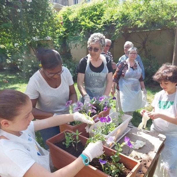 Atelier avec le conseil des enfants et le foyer Paulette Spiess
