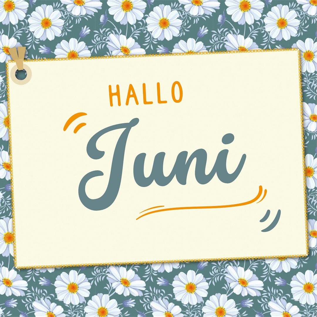 🌸 Hallo Juni 🌸Endspurt vor der Sommerpause.Was sind deine Ziele für den letzten Monat vor....
