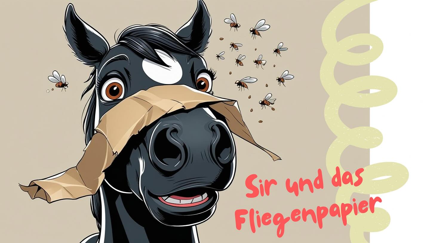 Neulich im Pferdestall🪰🪰 Es ist wieder Fliegenzeit 🪰🪰Da wir ein Schwalbennest im Pfe....