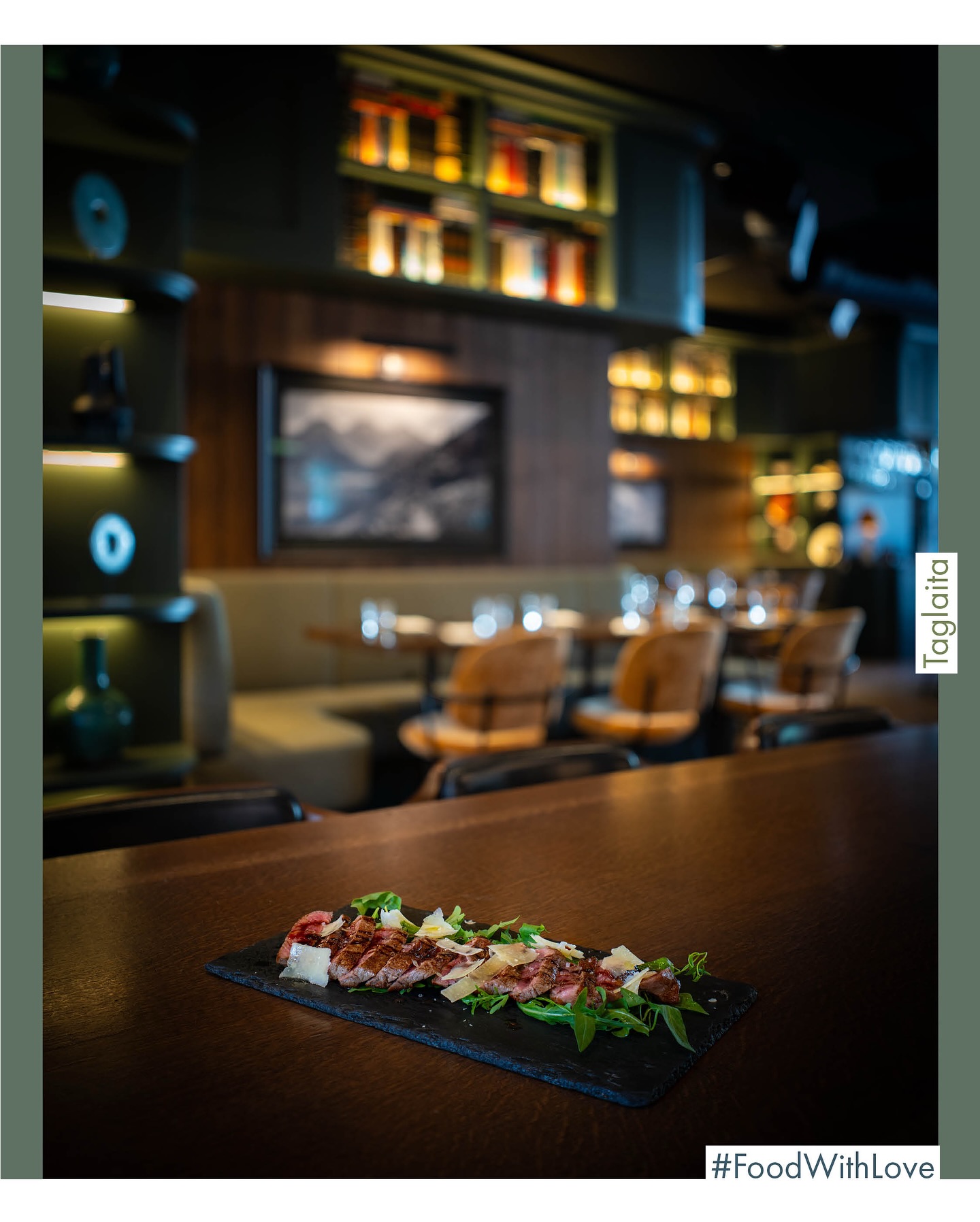 Tagliata Zartes Rindfleisch, auf den Punkt gegrill…