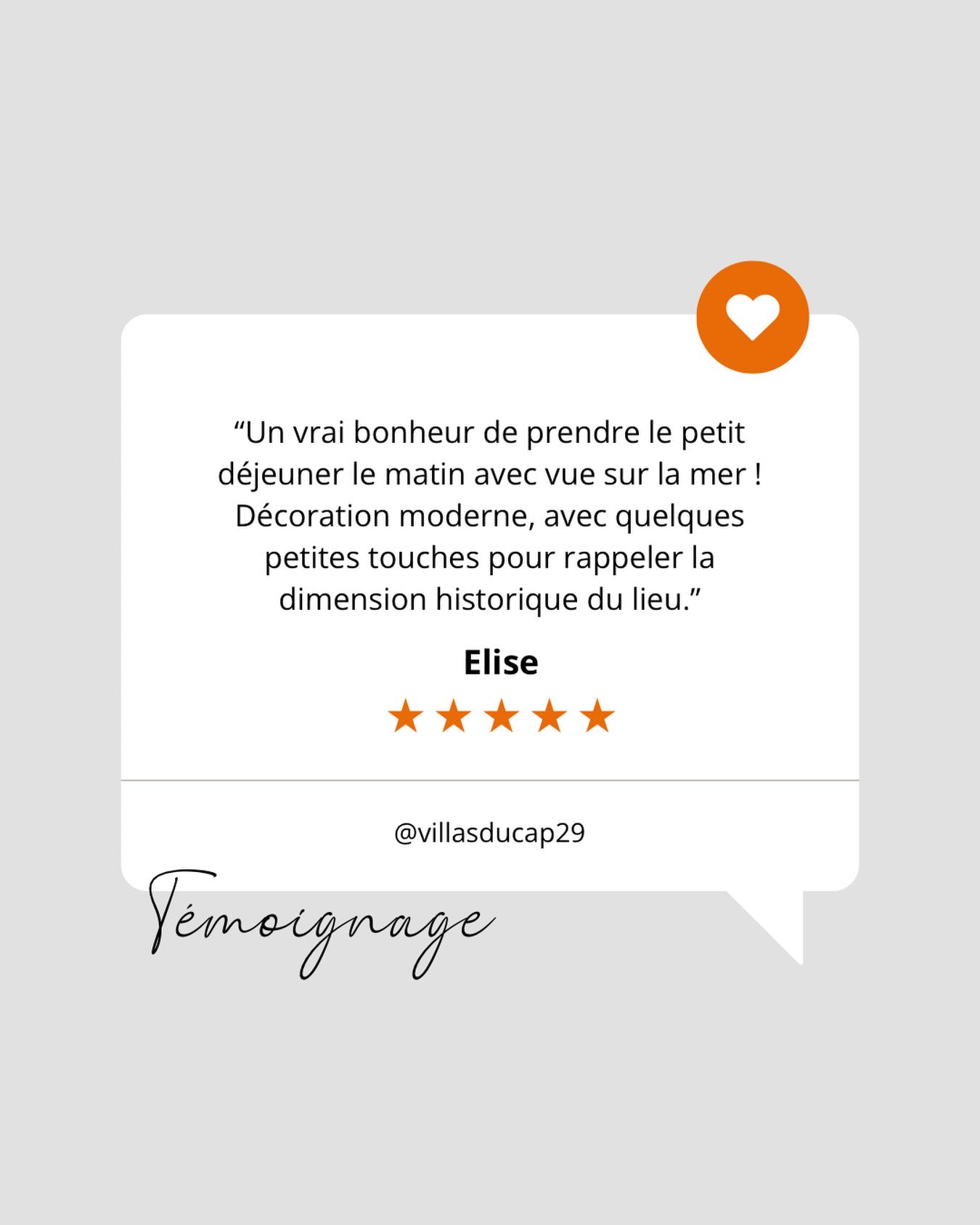 Ça nous fait toujours chaud au cœur de relire vos avis 🧡🌊 #maisondevacances #histoire #vacances #aud…