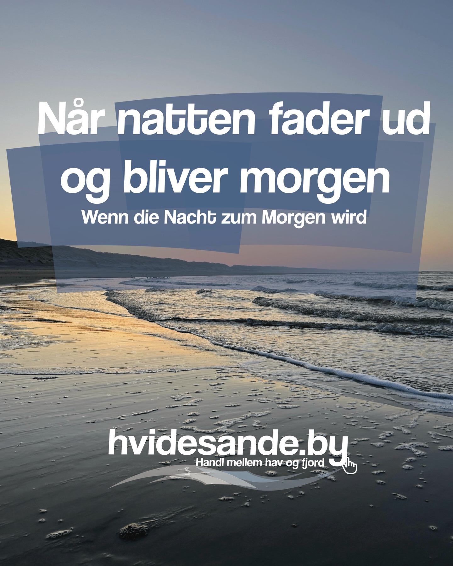 Når en vindstille, frostklar januarnat langsomt langsomt sli…