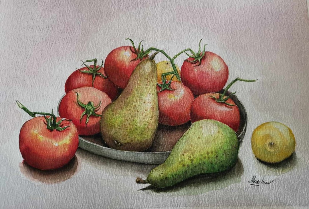 J'apprécie toujours d'enseigner la peinture avec des fruits, mais cela me donne faim :-)
Always enjoying teaching with painting fruits but it is making me hungry :-)
#watercolor #morges #aquarelle #cours #teaching