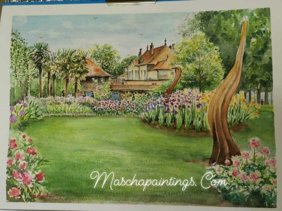 Belle expérience de peindre au Château de Vullierens. Un si beau jardin et des fleurs magnifiques.
Nice experience to paint at the Château de Vullierens. Such a beautiful garden and amazing flowers.
#watercolor
#painting
#aquarelle
#pleinair
#chateauvullierens
#vullierens
#landscape
#switzerland