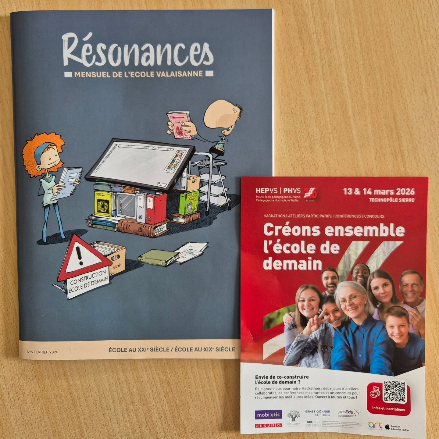 Pour ses 25 ans, la HEP-VS vous invite à co-construire l'école de demain.