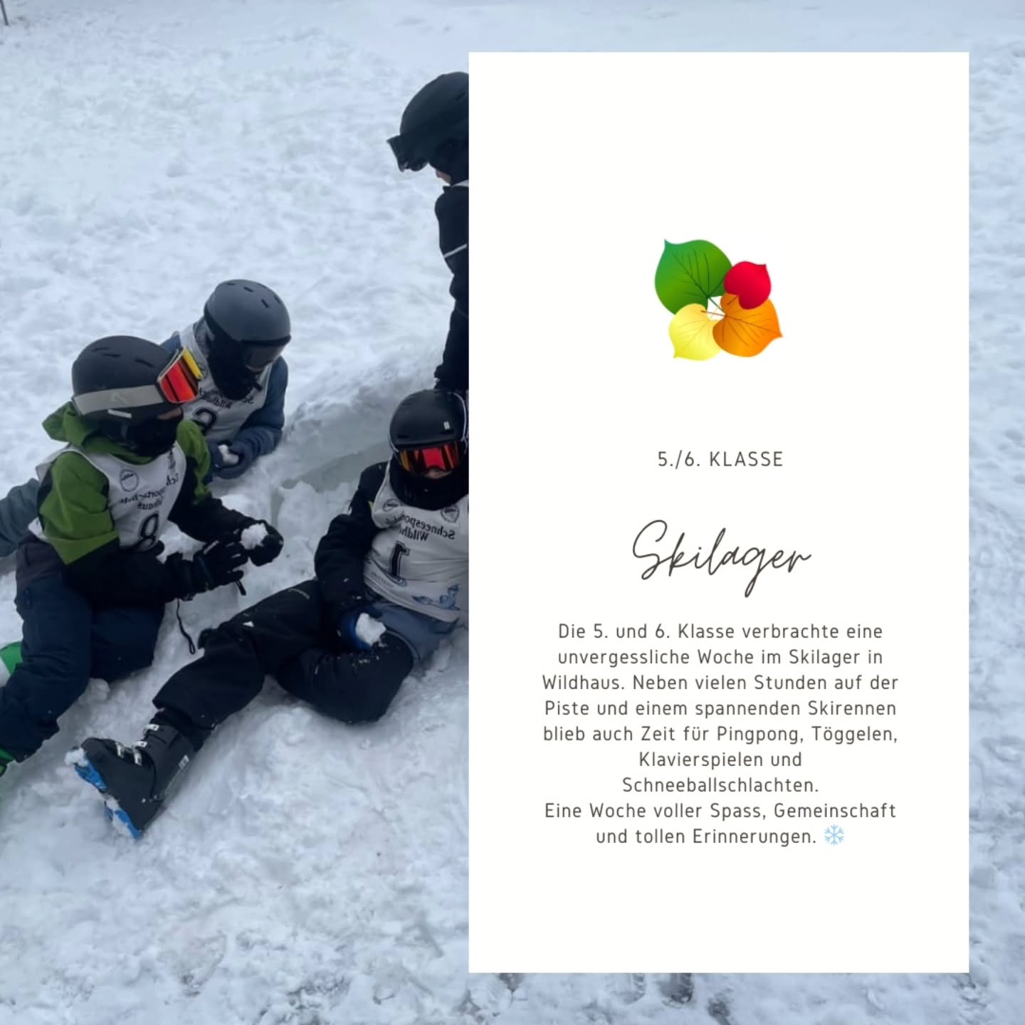 Gemeinsam unterwegs im Schnee – das war unser Skilager in Wildhaus ⛷️❄️
#skilager
#lindenhof
#pslindenhof
#teachersforinstagram
#schwizerkollegium