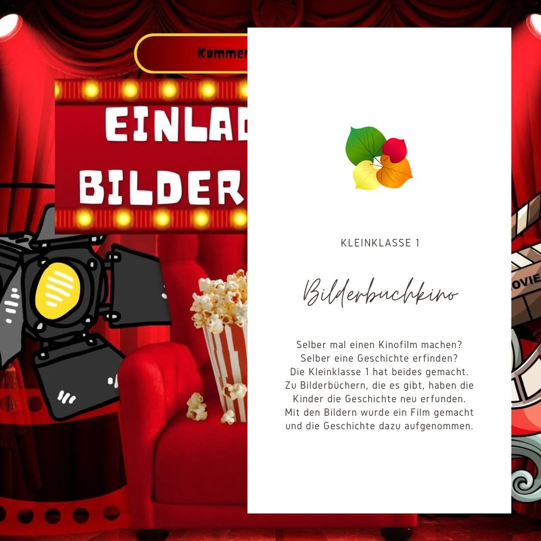Selber einen Kinofilm machen? Wir haben es gewagt und freuen uns auf die Vorführung am Mittwoch!
Danke @baumhausbande für die tollen Vorlagen!