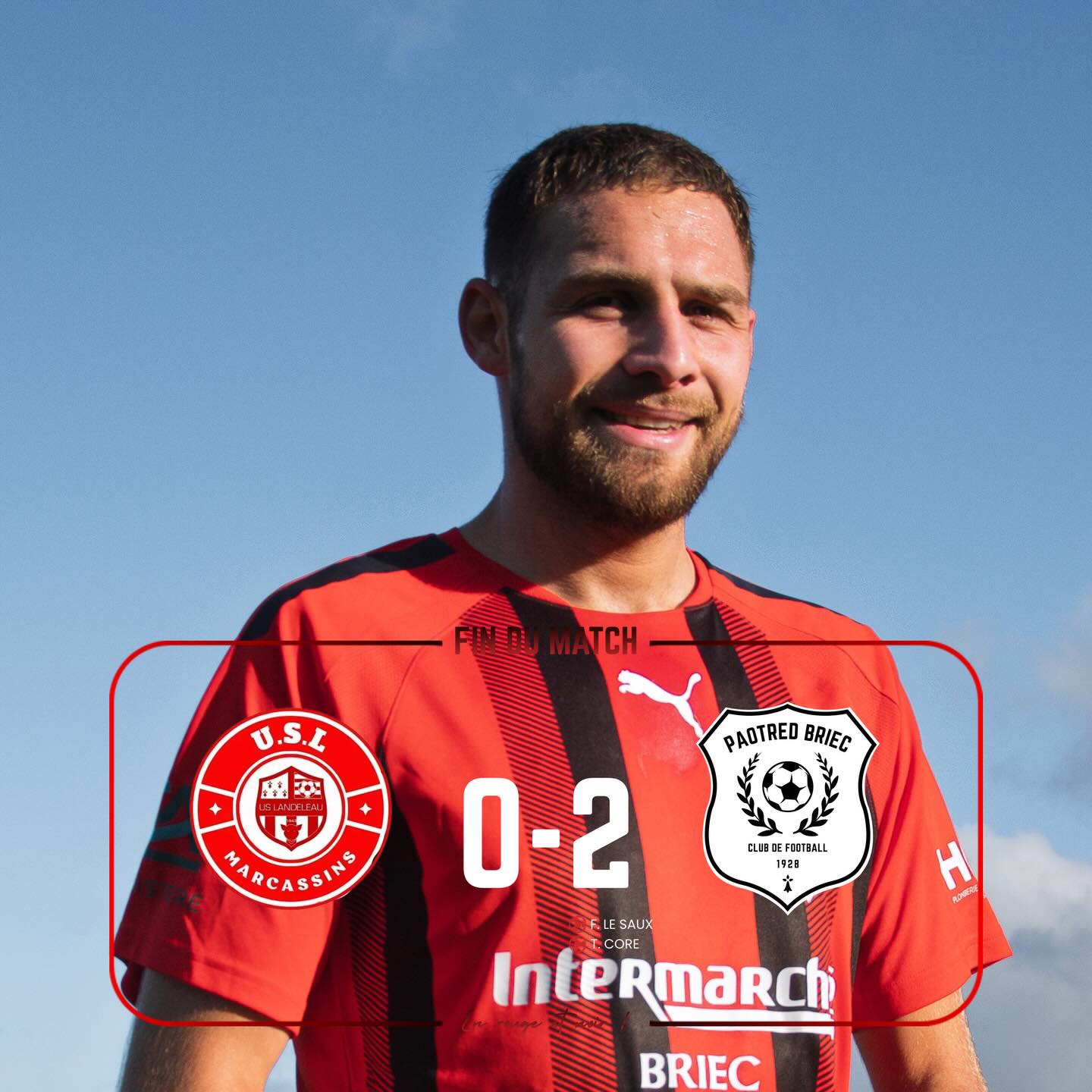 🔴⚫ Résultats du week-end Équipe fanion ✅ Victoire…