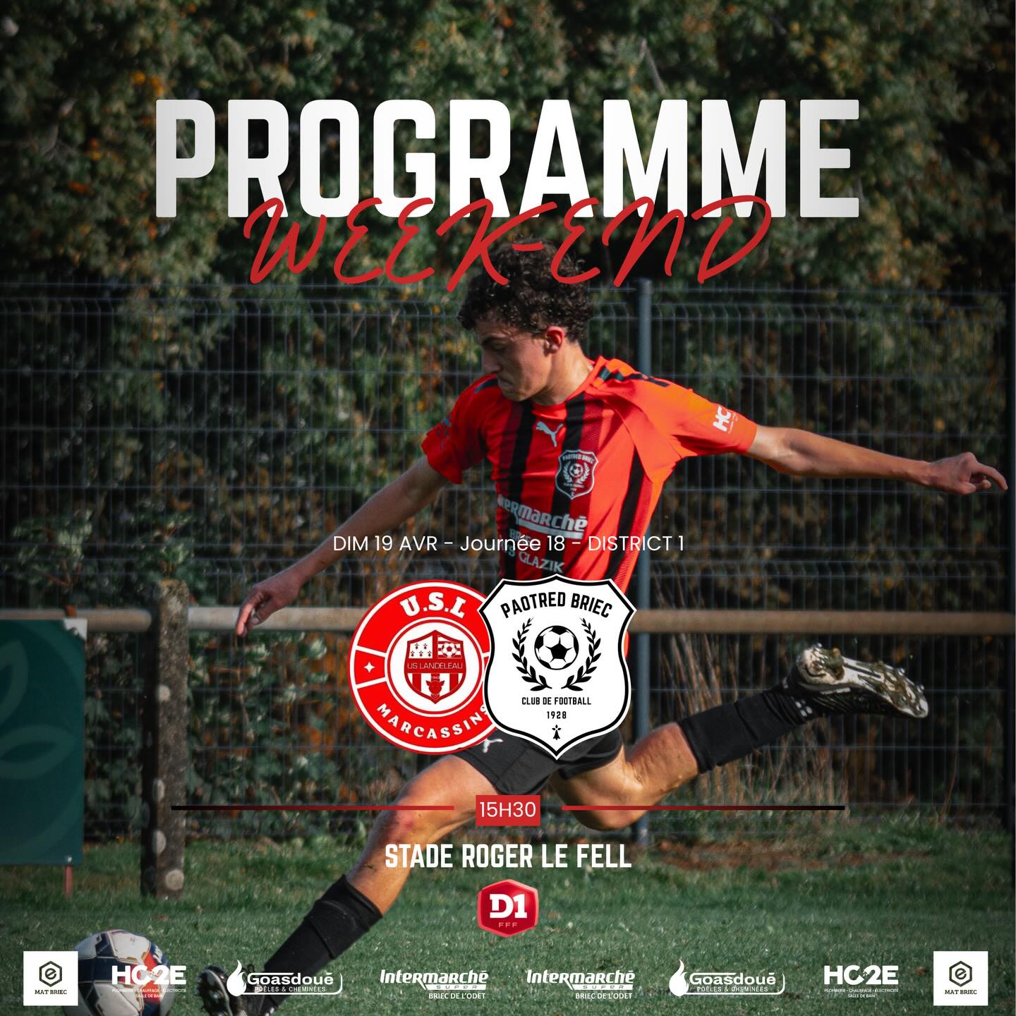 🔴⚫ Programme du week-end 👉 Déplacement pour nos tr…