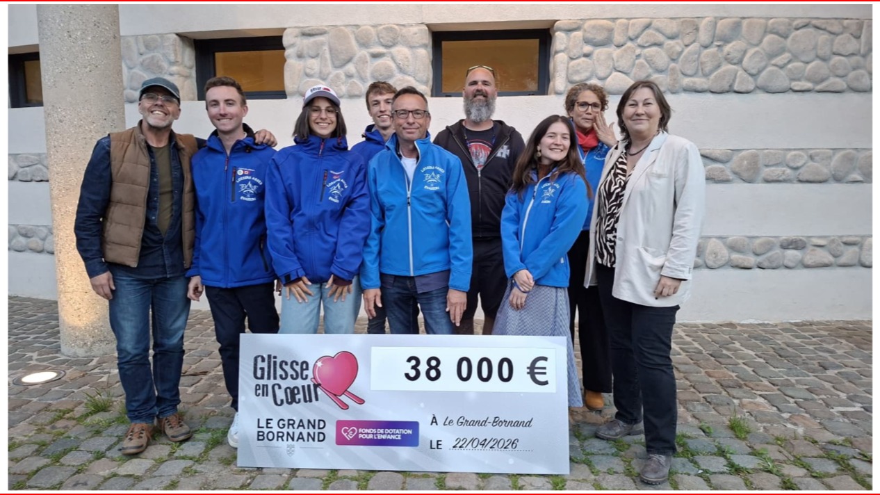 GRATITUDE, BONHEUR, JOIE... quelle soirée joyeuse, généreuse et encourageante organisée par Glisse en Coeur - Le Grand-Bornand pour la remise des chèques grâce à la participation, l'organisation, la présence de toutes et tous lors du week end Glisse en Coeur - Le Grand-Bornand - 2026 ! @glisseencoeur @tessier_adaptive_sports @decathlon @region_auvergnerhonealpes
