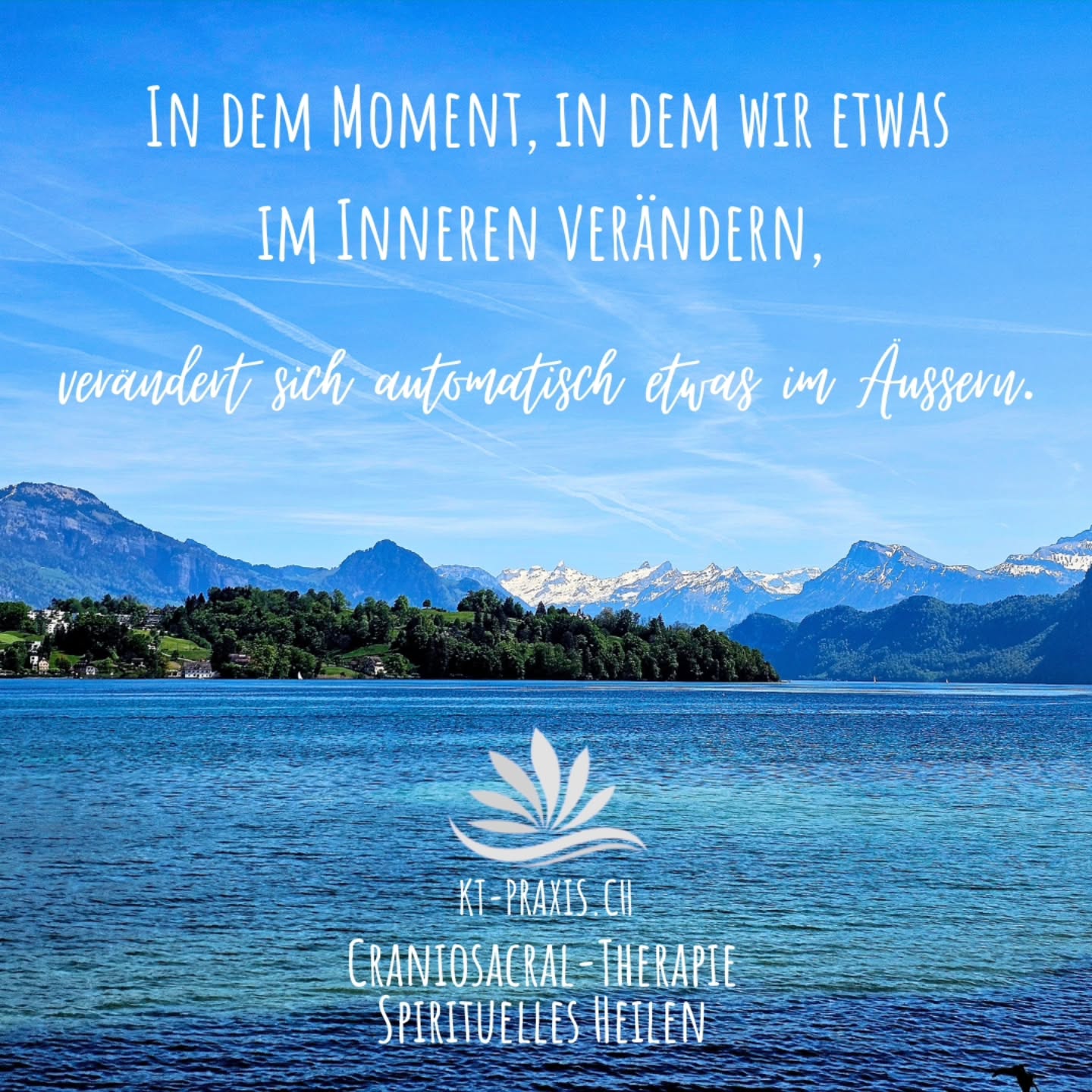 KT-PRAXIS für ganzheitliche Gesundheit
www.kt-praxis.ch
Craniosacral-Therapie
Spirituelles Heilen
Für Babys, Kinder und Erwachsene
Ariane C. Joller
Komplementärtherapeutin BZ OdA KT
Grossmatt 3, 6052 Hergiswil NW
+41 79 411 07 61
Abendtermine verfügbar
Termin buchen:
https://book.calenso.com/kt-praxis/a.joller@kt-praxis.ch
Krankenkassen anerkannt
#ktpraxis #stille #therapie #friede #freude ruhe spiritualität sinn spirituellesheilen craniosacraltherapie nidwalden hergiswil luzern schweiz liebe glaube hoffnung entspannung körper geist seele cranio zuversicht erde mensch natur leben craniosuisse
