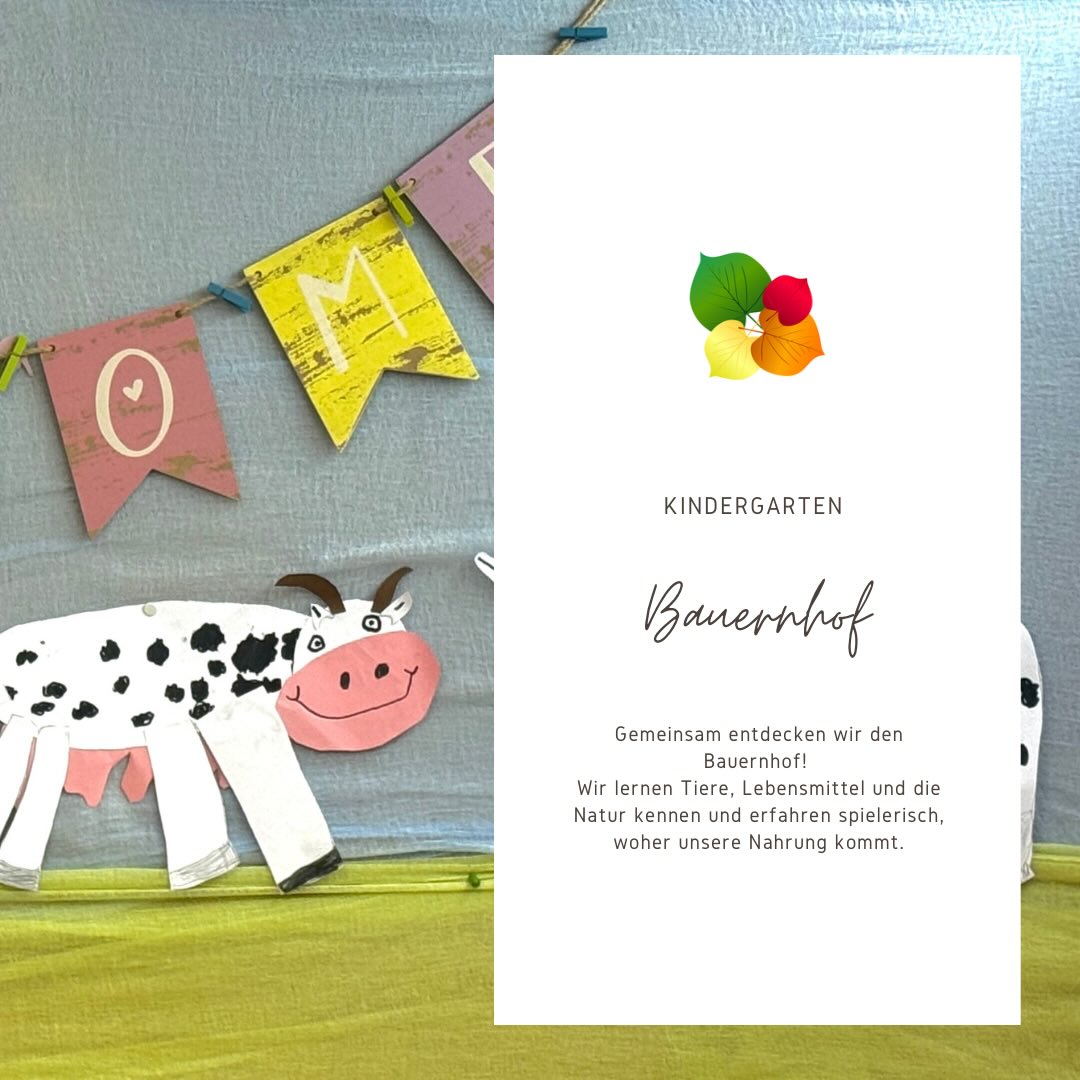 Gemeinsam entdecken wir den Bauernhof! 🐄🌾 Wir lernen Tiere, Lebensmittel und die Natur kennen und erfahren spielerisch, woher unsere Nahrung kommt.
#Bauernhof #PrimarschuleLindenhof #Kindergarten