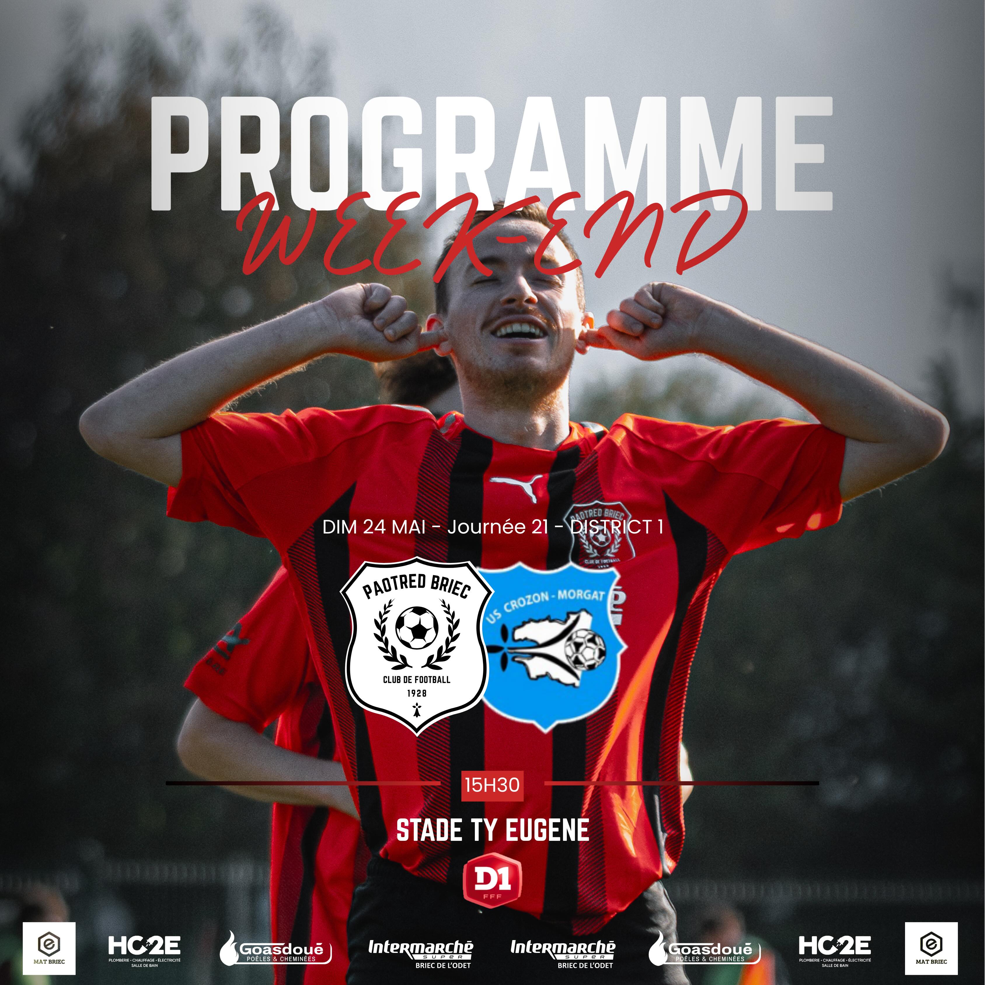 🔴⚫ 21ème journée pour nos seniors… et dernier matc…