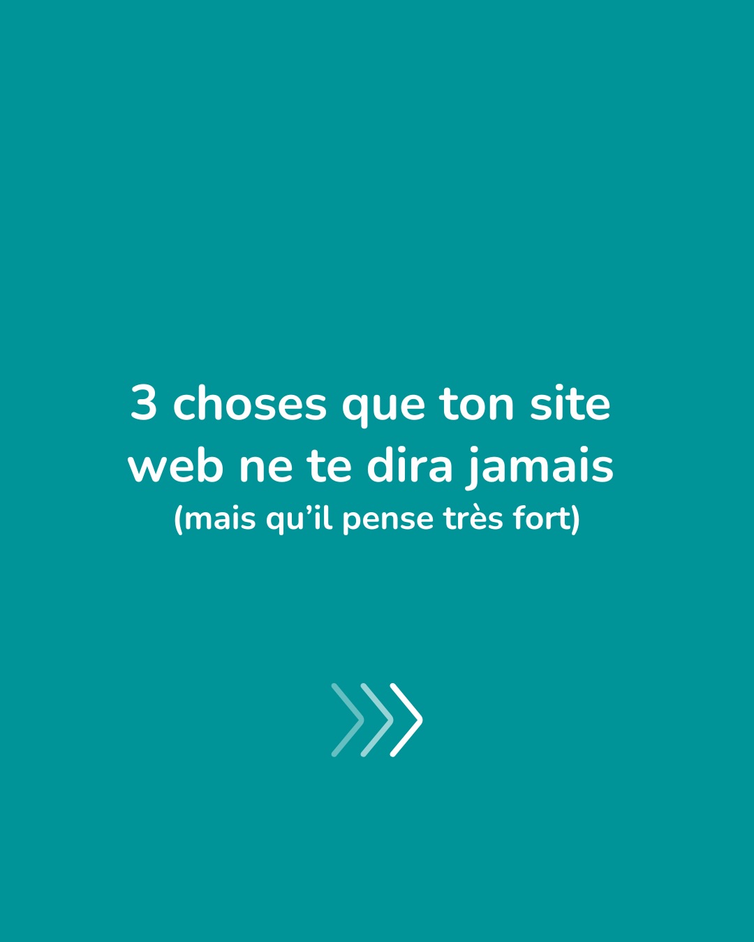 3 choses que ton site web ne te dira jamais (mais qu’il pense très fort)” Tu crois que ton site web est silencieux ? Erreur. Il crie à l’intérieur. Et voilà ce qu’il aimerait bien te dire : 🗣️ “Tu m’as mis en ligne en 2021… et depuis, silence radio. Je me sens comme un skyblog abandonné.” 🗣️ “Ton formulaire en 8 étapes, c’est plus dur que l’inscription à Pôle Emploi.” 🗣️ “Une photo zen de toi en vacances, c’est mignon. Mais c’est pas ça qui vend tes accompagnements…” Ton site mérite mieux que ça. Il mérite d’évoluer avec toi, de traduire ce que tu fais avec clarté et intention. ✨ Je t’aide à : → Reprendre la main sur ton site (sans stress) → Repenser le design et les mots pour qu’il parle VRAIMENT à tes clients → Transformer un site “muet” en un site qui vend… avec douceur 📅 J’ai encore 1 créneau dispo en juin pour une refonte ou une création de site vitrine. Envie d’un site qui reflète vraiment ce que tu proposes ? 👉 Écris-moi en MP, ou commente ce post avec “site” et je te recontacte !