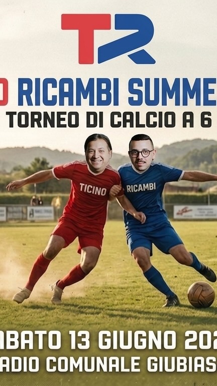 ⚽ La #TicinoSummerCup 2026 si è conclusa… con un’altra giornata da ricordare! 🏆✨
Una giornata intensa, fatta di sport, fair play, sorrisi e tanta voglia di stare insieme, ha animato ancora una volta il campo sportivo di Giubiasco! ☀️🔥
👏 Un grazie speciale a tutte le carrozzerie partecipanti – dal Ticino e dalla Svizzera interna – che con entusiasmo, passione e spirito di squadra hanno reso anche questa edizione davvero speciale.
🥇 Complimenti ai vincitori e a tutte le squadre scese in campo!
Ma la vittoria più bella, come sempre, è stata condividere una giornata di amicizia, competizione sana e grande energia. ♥️💙⚽
Ci portiamo a casa emozioni, nuove connessioni e tanta voglia di ritrovarci ancora.
Alla prossima edizione! 🙌
#fairplay #carrozzerie #torneocalcio #TicinoSummerCup